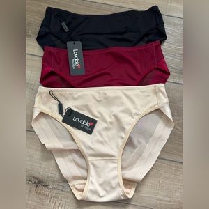 NWT Tummy Control Shaper Lovable Soft touch underwear set - satin sheen.